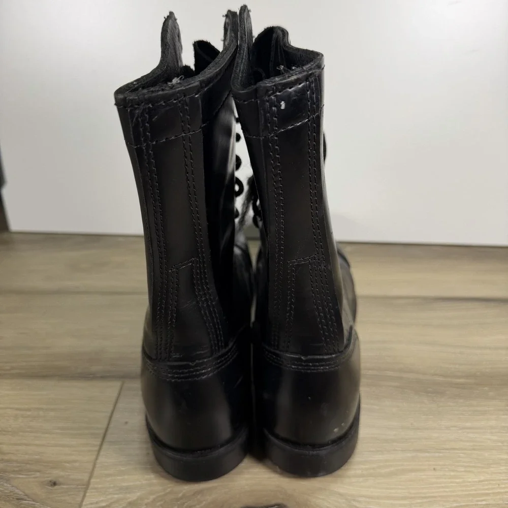 Corcoran 1500 Black Lace Up Jump Boots Mens 10.5 D